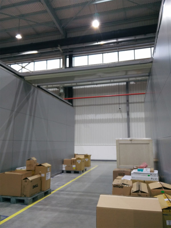 Proyecto de protección de la salud Protección de rayos X Placa perforada de malla de aluminio de 1200 mm X 600 mm